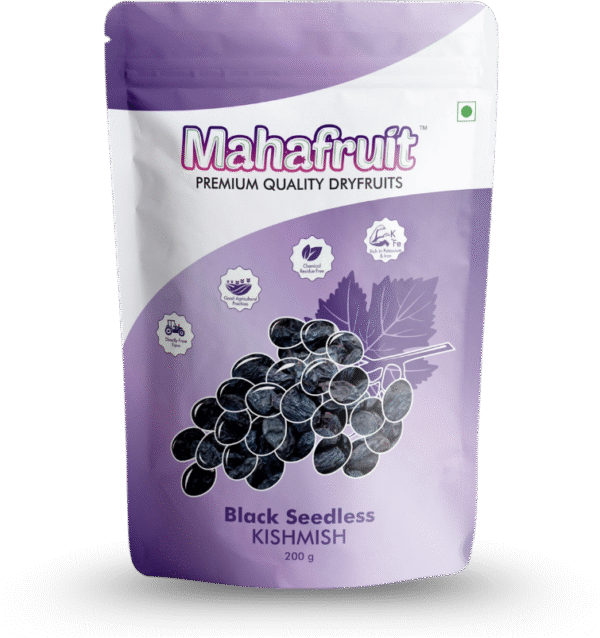 Mahafruit Black Seeded Raisins 200 Gm